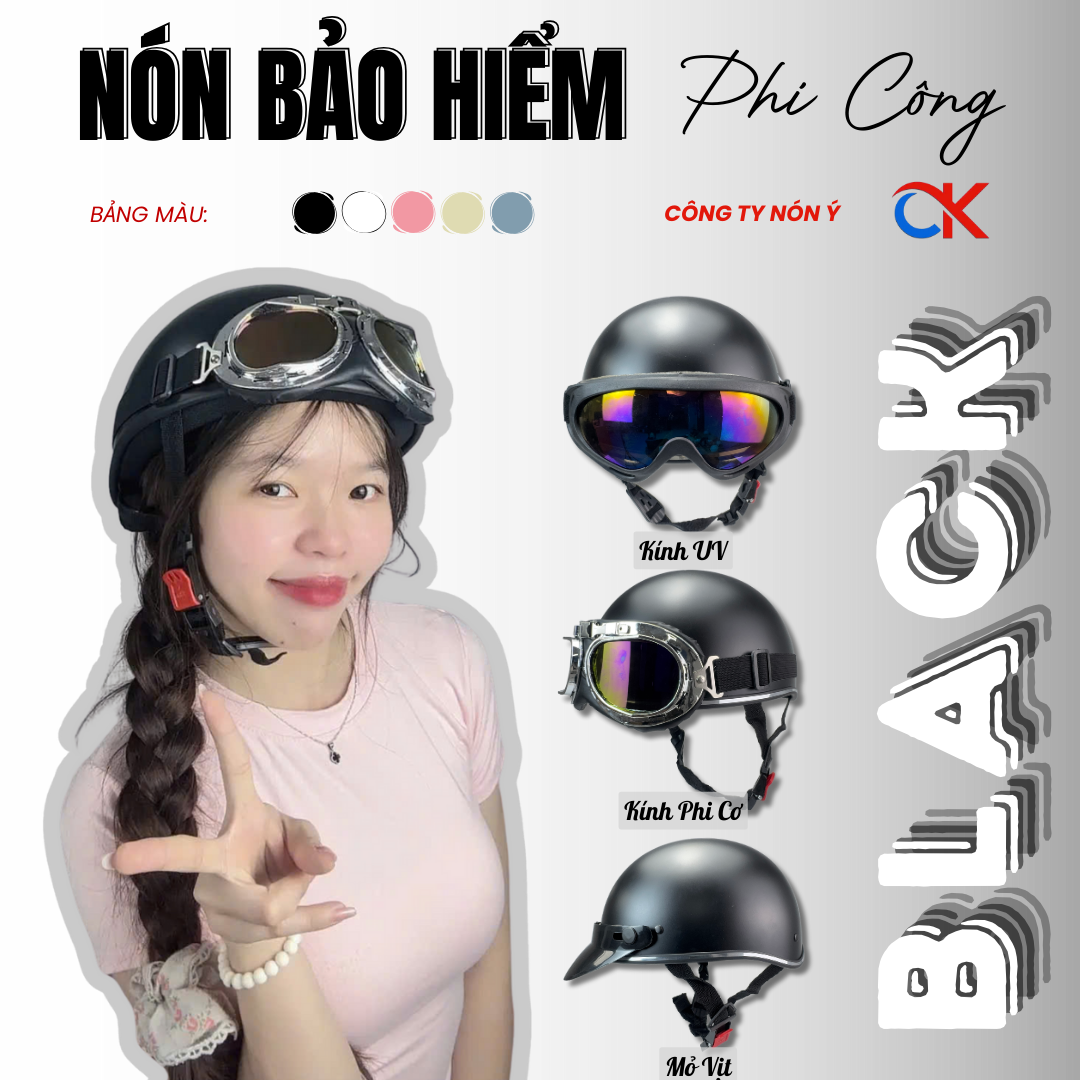 MŨ PHI CÔNG ( ĐEN )